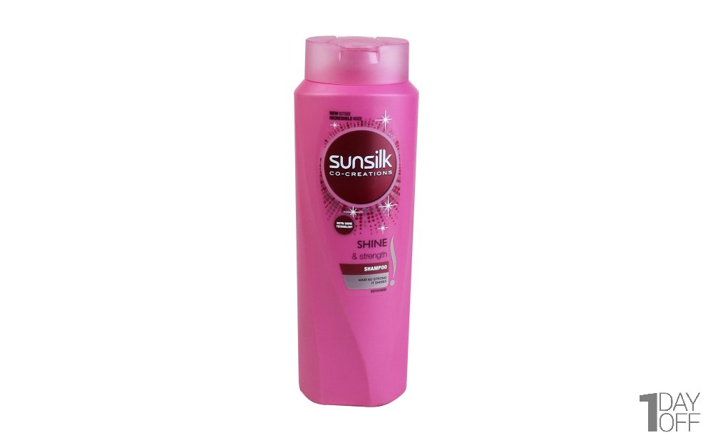 شامپو براق‌کننده سان‌سیلک (Sun Silk) مقدار 600 میلی‌لیتر 