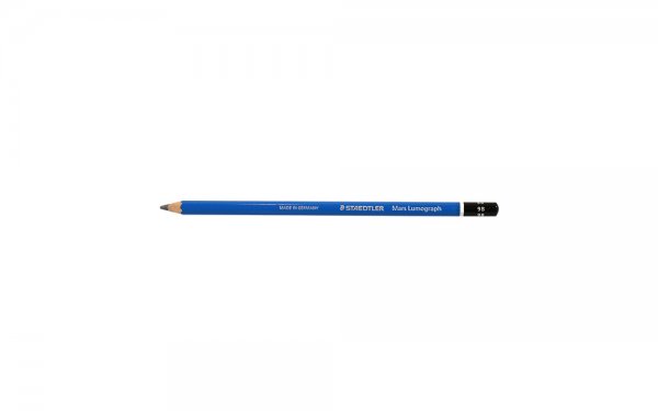 مداد مشکی طراحی استدلر (Staedtler) مدل Mars Lumograph نوع 9B
