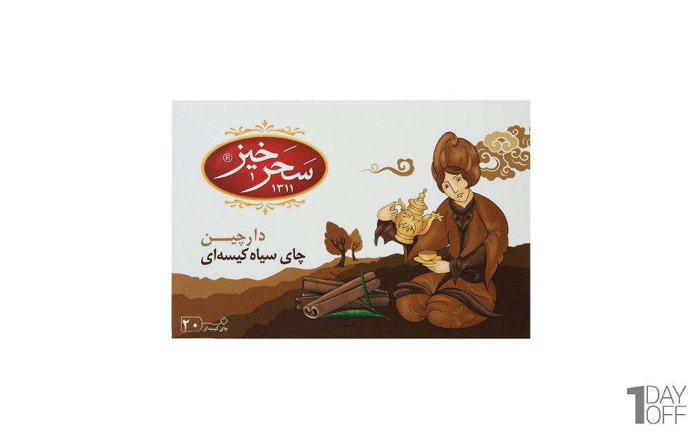 چای سیاه کیسه‌ای طعم دارچین سحرخیز