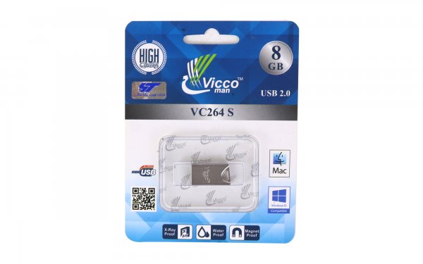 فلش مموری 8 گیگابایت ویکومن (Vicco Man) مدل VC264S