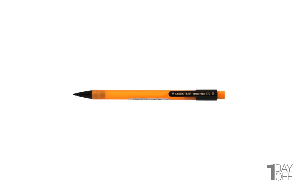 مداد نوکی 0.5 میلی‌متری استدلر (Staedtler) مدل Graphite777 نوع 0.5 رنگ نارنجی نئون