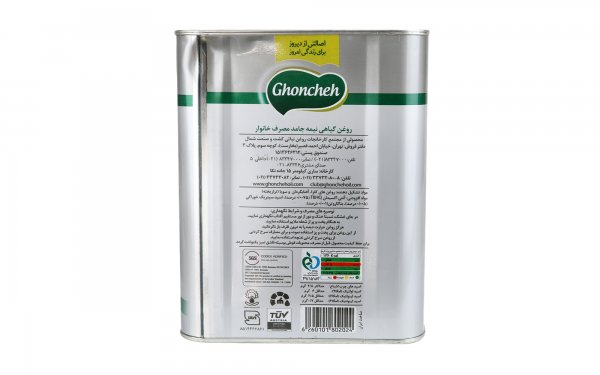 روغن گیاهی نیمه جامد غنچه مقدار 4 کیلوگرم