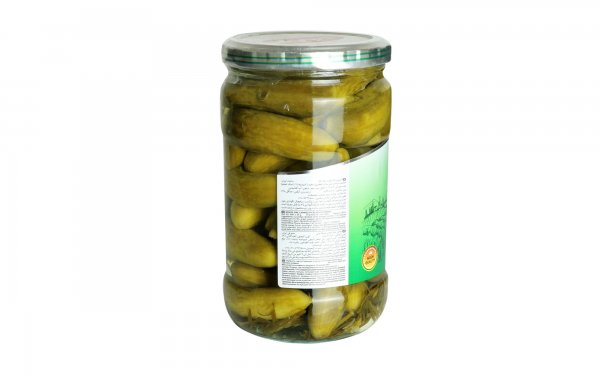 خیار شور درجه یک خوشبخت 680 گرمی