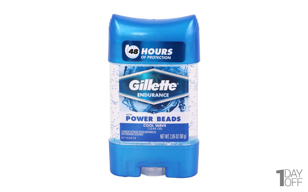 ژل شفاف ضدتعریق مردانه Cool Wave ژیلت (Gillette) مقدار 85 گرم