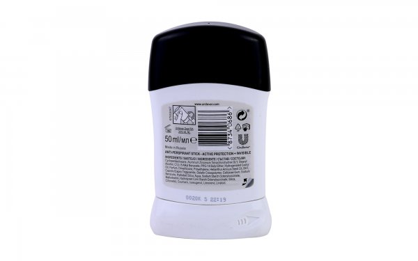 استیک ضدتعریق مردانه Active Protection Invisible رکسونا (Rexona) مقدار 50 میلی‌لیتر