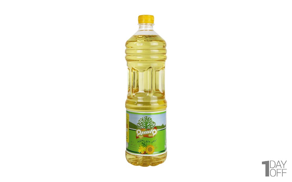 روغن مایع پخت و پز مخلوط ویسپو مقدار 900 میلی‌لیتر