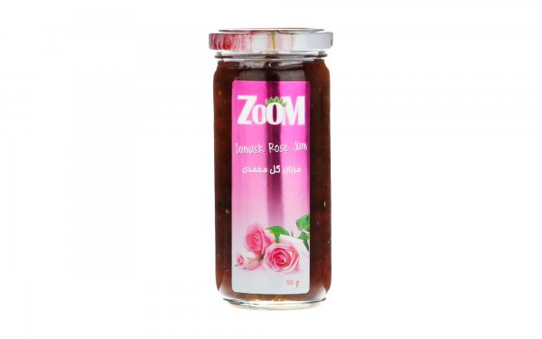 مربا گل‌محمدی زوم مقدار 300 گرم