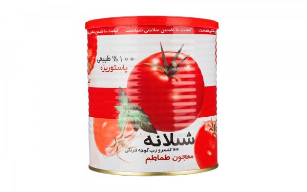 رب گوجه‌فرنگی شیلانه مقدار 800 گرم