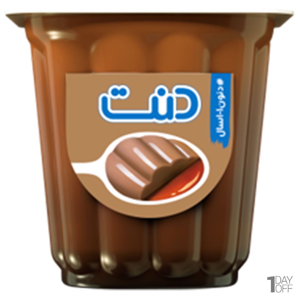 دسر شکلات کارامل دنت مقدار 100 گرم