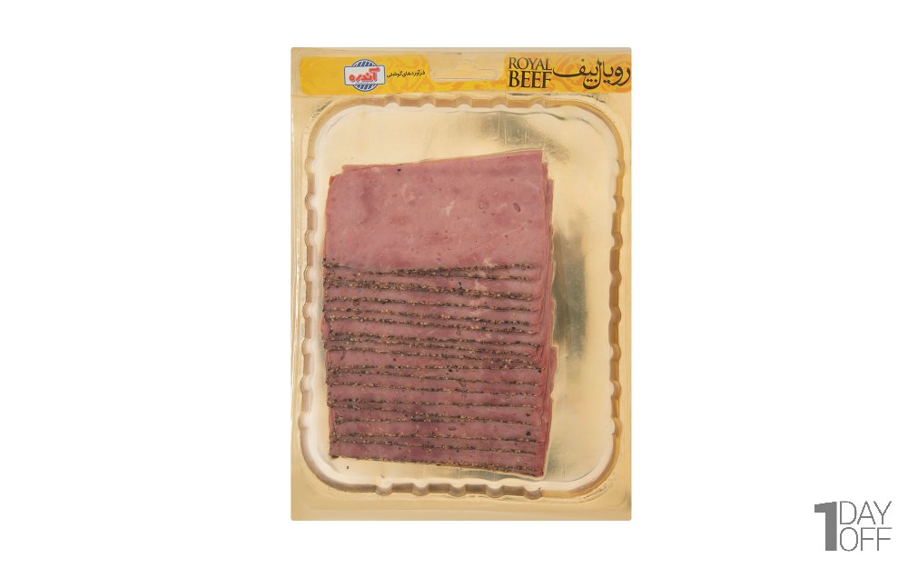 رویال بیف 98 درصد گوشت‌قرمز آندره مقدار 300 گرم