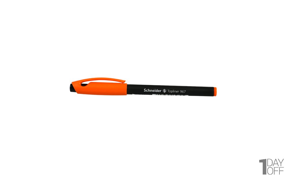  روان‌نویس 0.4 میلی‌متری اشنایدر (Schneider) مدل Topliner 967 رنگ نارنجی