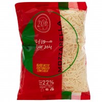 پنیر پیتزا موزارلا 206 مقدار 2 کیلوگرم