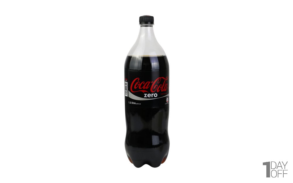 نوشابه کوکاکولا زیرو مقدار 1.5 لیتر 