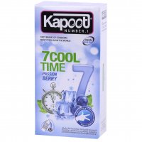 کاندوم کاپوت (Kapoot) مدل  7Cool Time Passion Berry