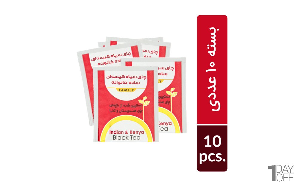 چای سیاه کیسه‌ای کلاسیک دبش بسته 10 عددی