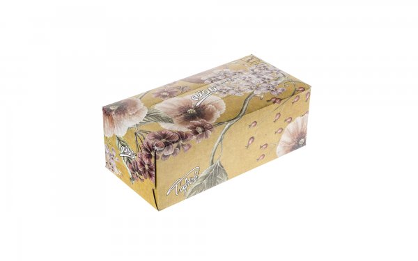 دستمال کاغذی دولایه تافته طرح آمرود بسته 150 برگ