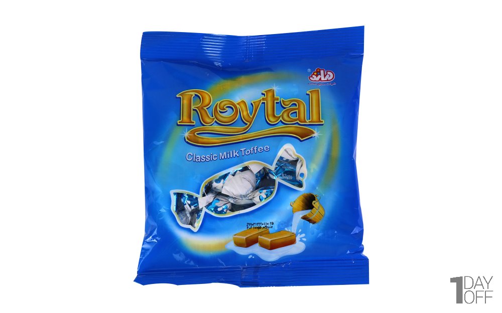 تافی کلاسیک شیری رویتال دراژه مقدار 100 گرم