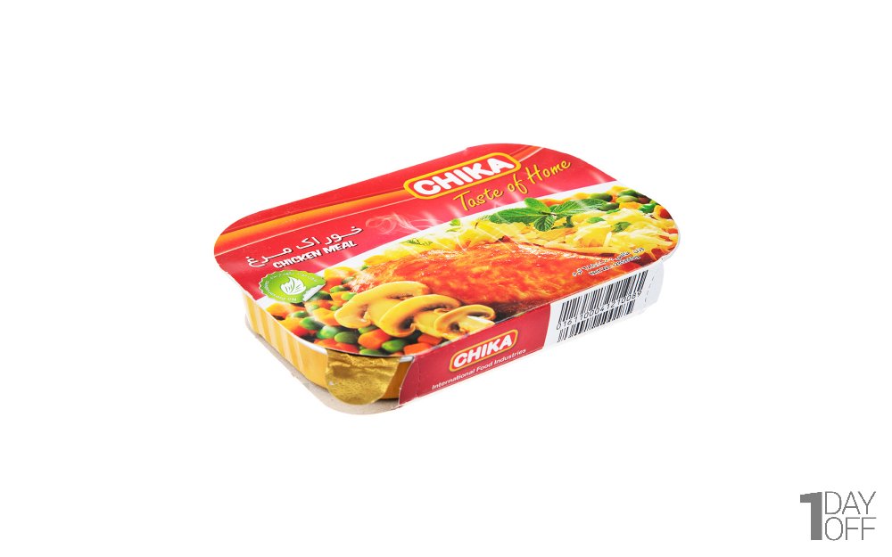 خوراک مرغ چیکا مقدار 285 گرم