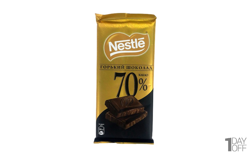 شکلات تلخ 70 درصد نستله (Nestle) مقدار 90 گرم