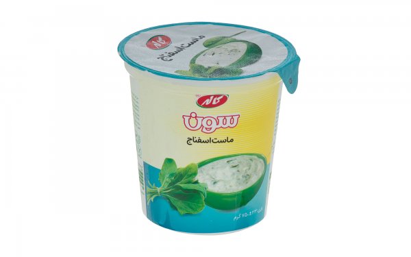 ماست اسفناج کاله مقدار 750 گرم