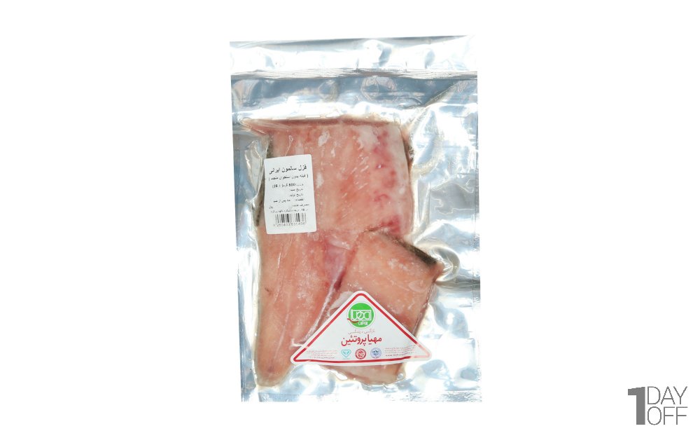 ماهی قزل سالمون ایرانی منجمد مهیا پروتئین مقدار 500 گرم