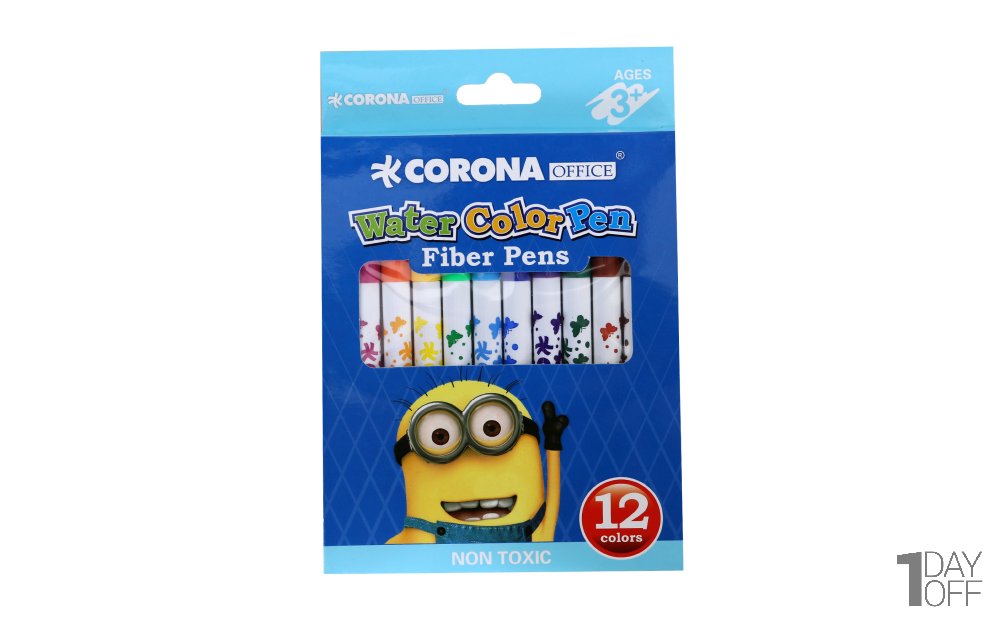 ماژیک کرونا (CORONA) بسته 12 رنگ