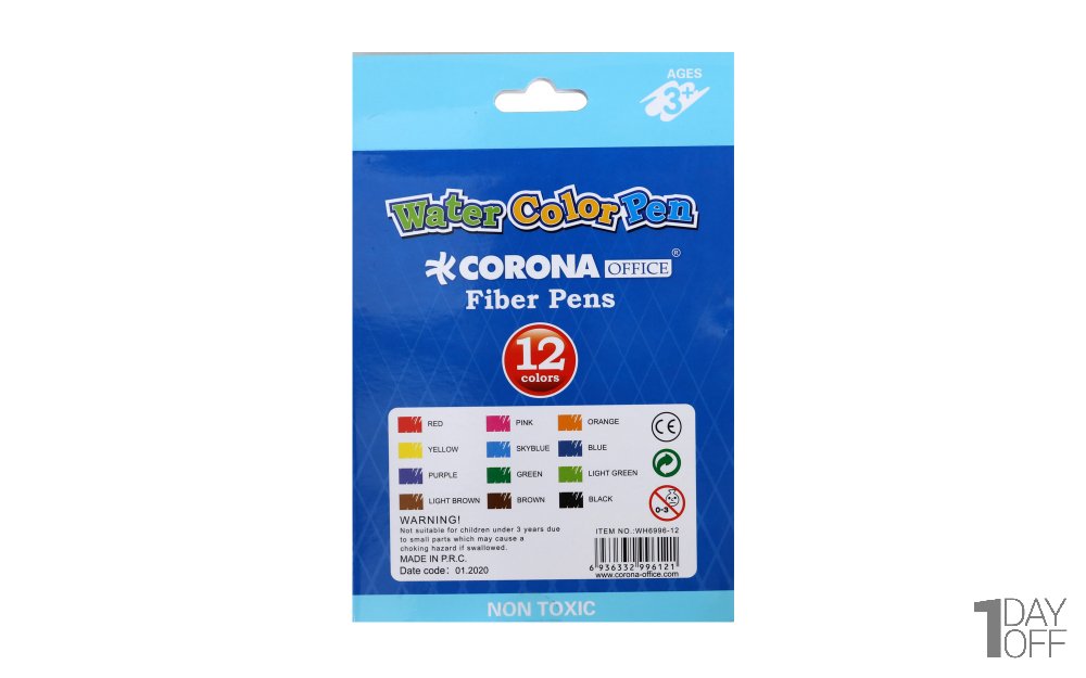ماژیک کرونا (CORONA) بسته 12 رنگ