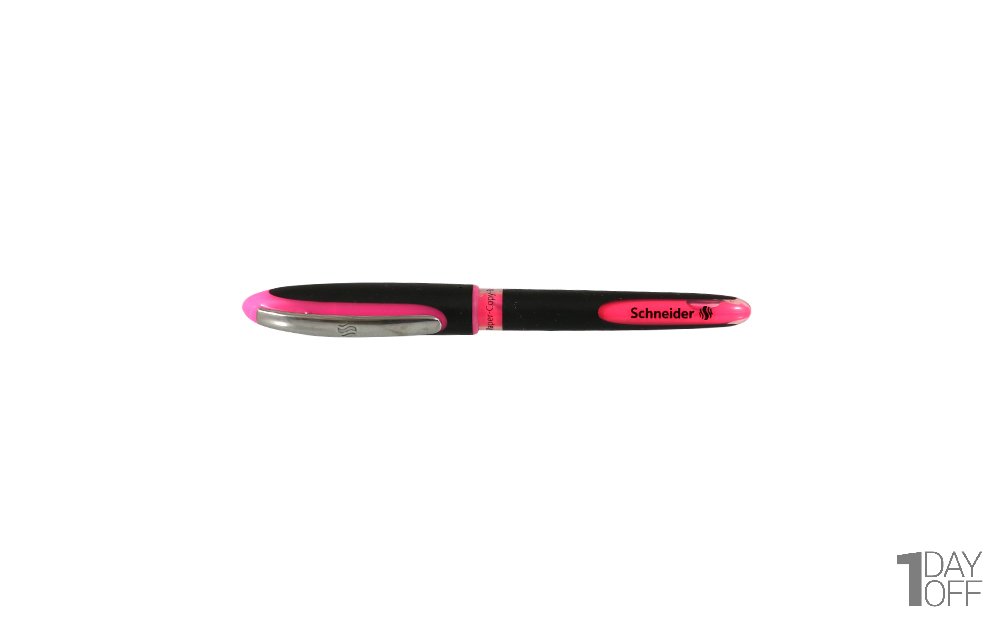 ماژیک هایلایتر 5.0 میلی‌متری اشنایدر (Schneider) مدل One Highlighter رنگ صورتی