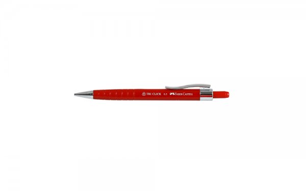  مداد نوکی 0.5 میلی‌متری فابر کاستل (Faber Castell) مدل Tri Click رنگ قرمز