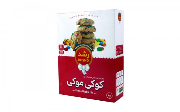 پودر نیمه‌آماده کوکی همراه با اسمارتیز کوکی موکی رشد مقدار 322 گرم 