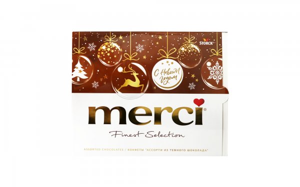 شکلات هدیه مرسی (merci) مدل Finest Selection مقدار 250 گرم