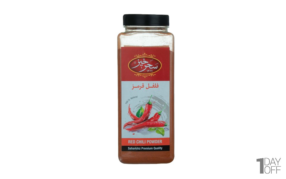 پودر فلفل قرمز سحرخیز مقدار 500 گرم