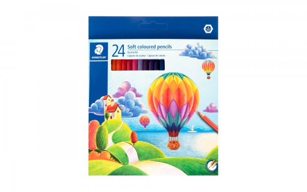 مدادرنگی 24 رنگ استدلر (Staedtler) اصلی