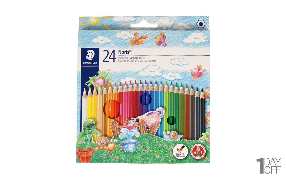 مدادرنگی 24 رنگ استدلر (Staedtler) اصلی