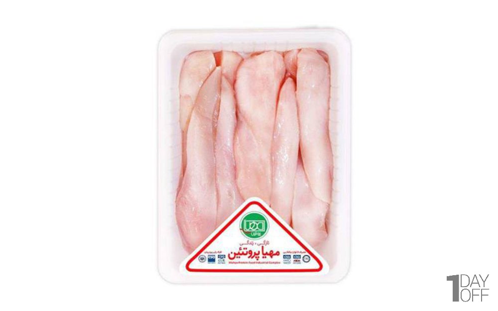 فیله سینه مرغ مهیا پروتئین مقدار 900 گرم