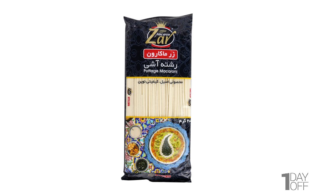 رشته آشی زرماکارون مقدار 400 گرم