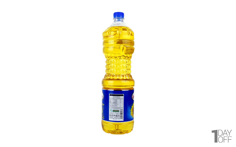 روغن آفتاب‌گردان مخصوص پخت و پز ویتامینه D3 هایلی مقدار 1.5 لیتر