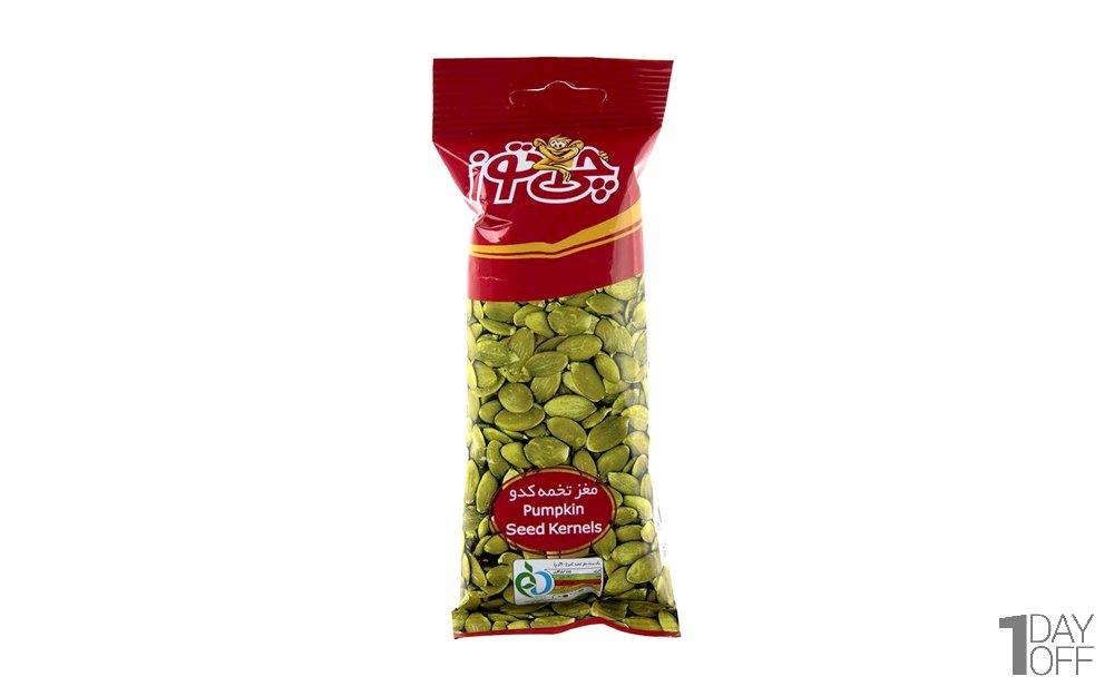 مغز تخمه کدو چی‌توز مقدار 35 گرم