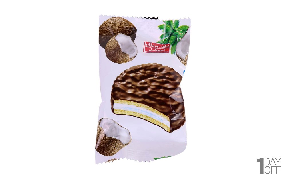 بیسکویت والس با طعم نارگیل شیرین‌عسل مقدار 25 گرم