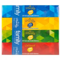 پک 4 عددی دستمال کاغذی دولایه 100 برگ چشمک (طرح رندوم)