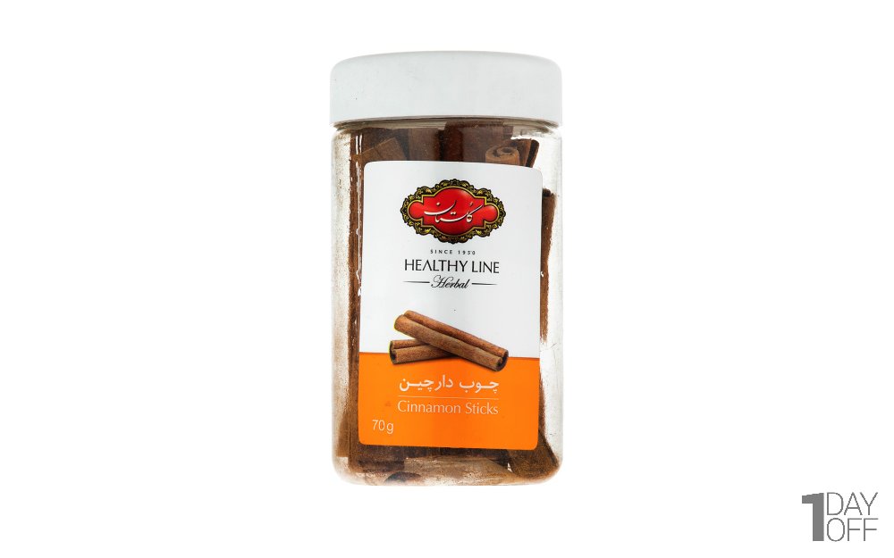 چوب دارچین گلستان مقدار 70 گرم