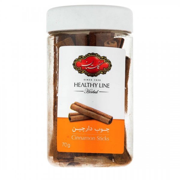 چوب دارچین گلستان مقدار 70 گرم