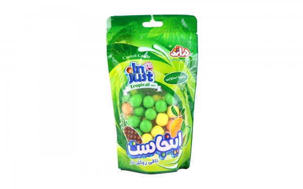 تافی روکش‌دار مخلوط استوایی اینجاست مقدار 140 گرم