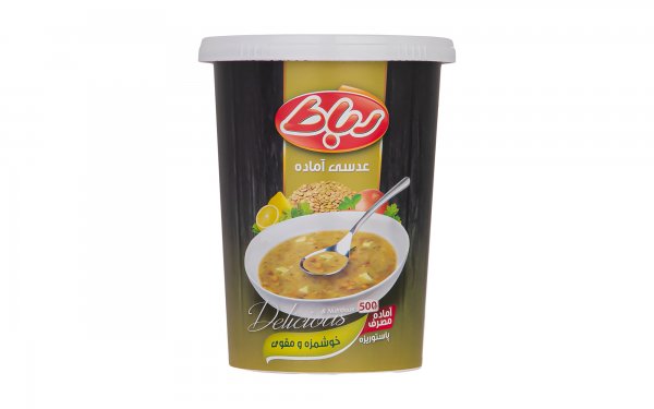 عدسی آماده رباط مقدار 500 گرم