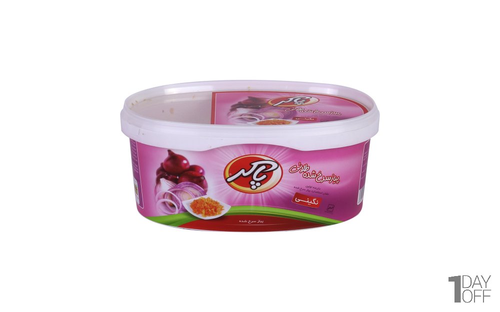 پیاز سرخ‌شده طلایی نگینی پاکر مقدار 250 گرم