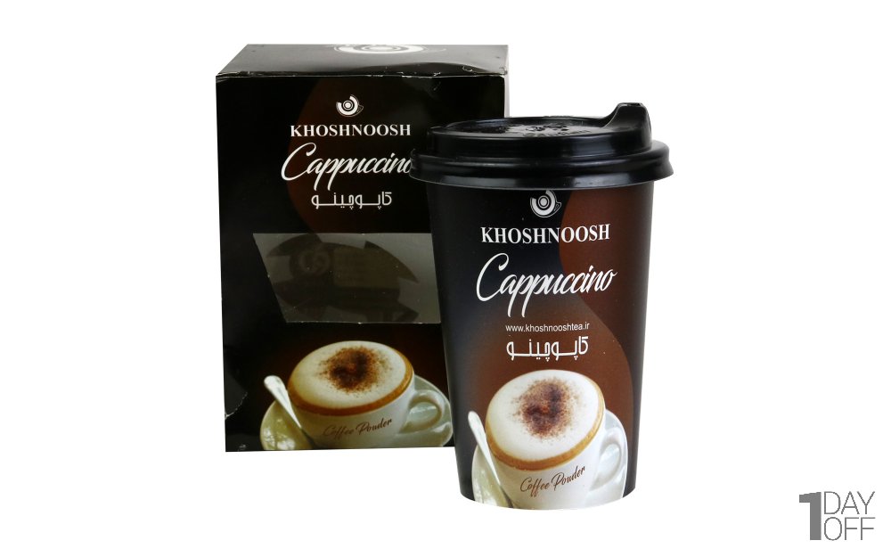 کاپوچینو فوری خوش‌نوش بسته 1 عددی 