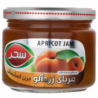 مربا زردآلو سحر مقدار 390 گرم