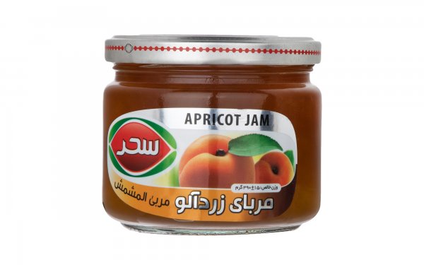 مربا زردآلو سحر مقدار 390 گرم