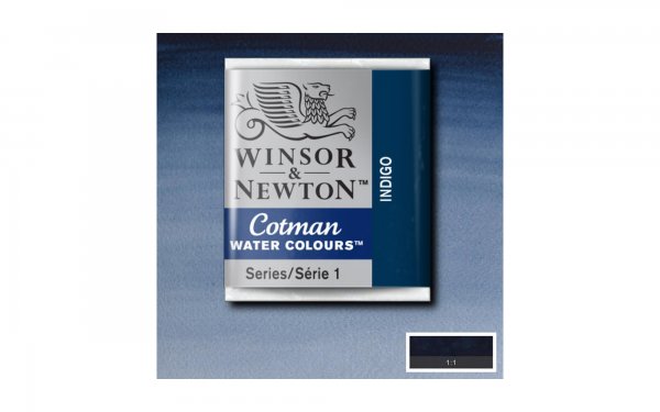 قرص آبرنگ وینزور (Winsor) سری Cotman  رنگ INDIGO