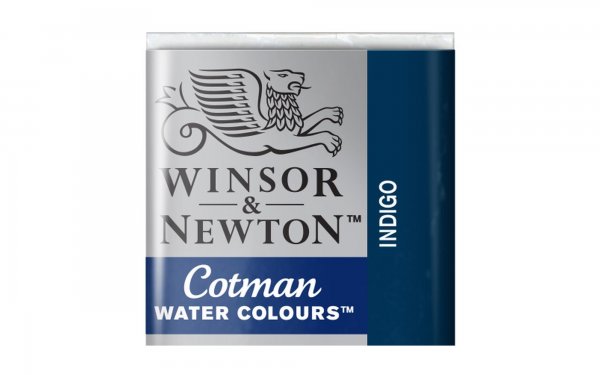 قرص آبرنگ وینزور (Winsor) سری Cotman  رنگ INDIGO